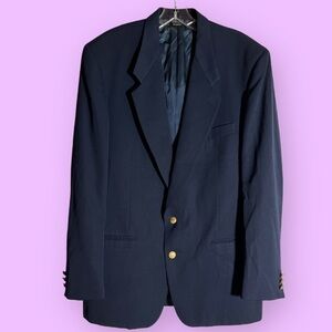 Givenchy Navy Blue Men's Sport Coat Blazer
